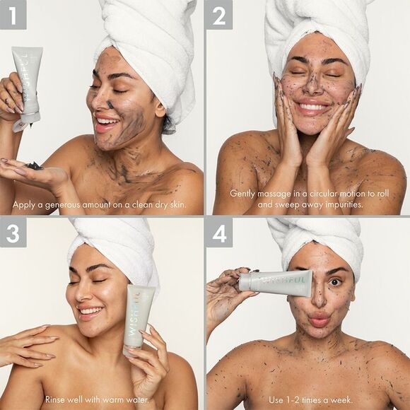 Huda Beauty Wishful Yo-Glow Yo Detox Enzyme Scrub - Picture 4 of 10